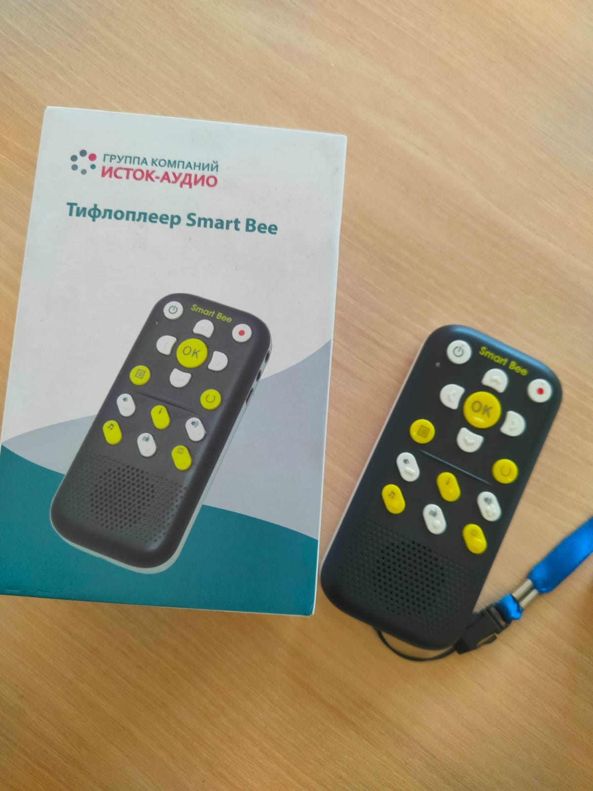 Презентация тифлоплеера Smart Bee и актуальные вопросы о ТСР.