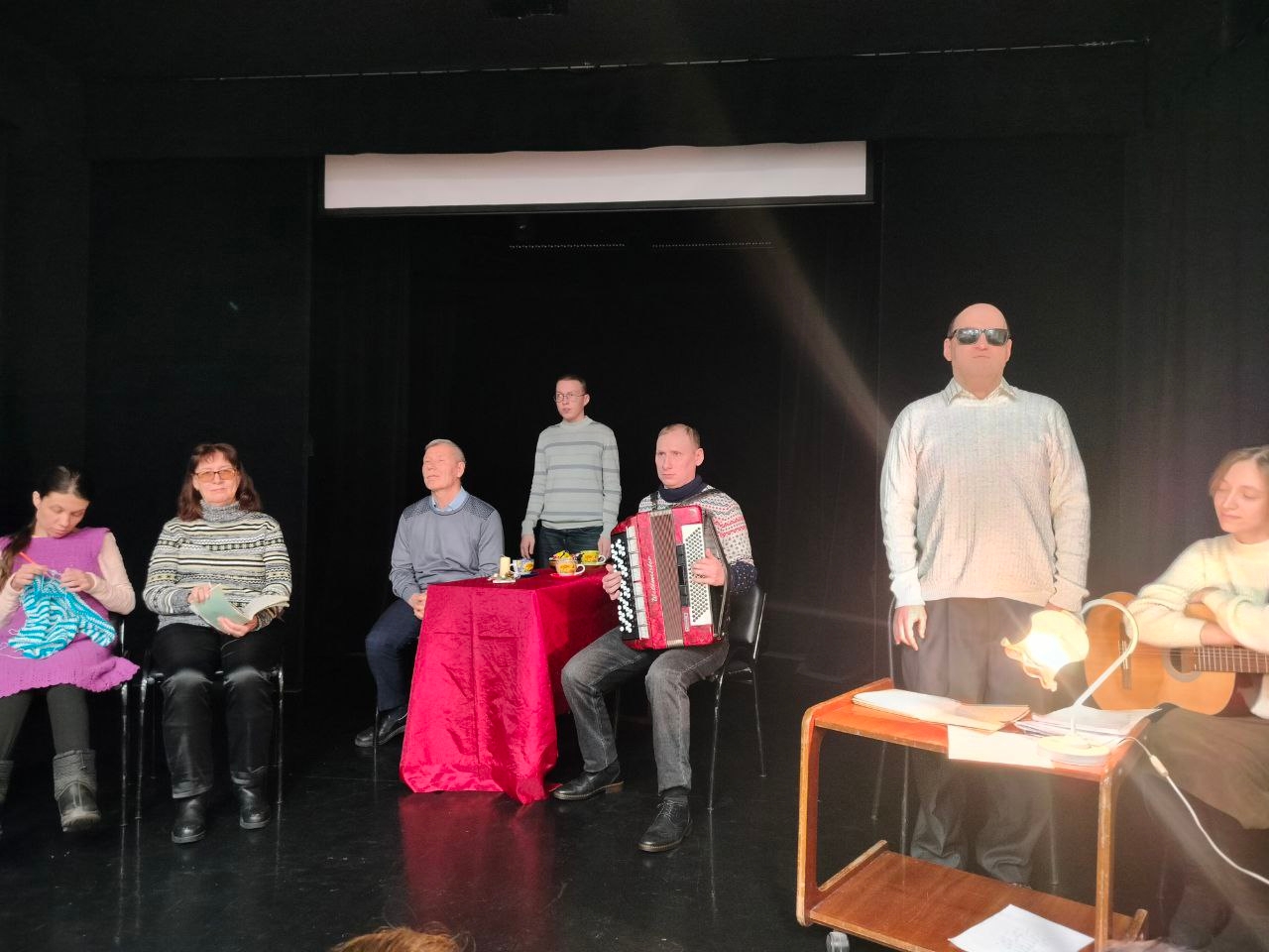 Показ ЛМК «Теплый зимний вечер» в Колледже культуры им.В.Т.Чисталева.