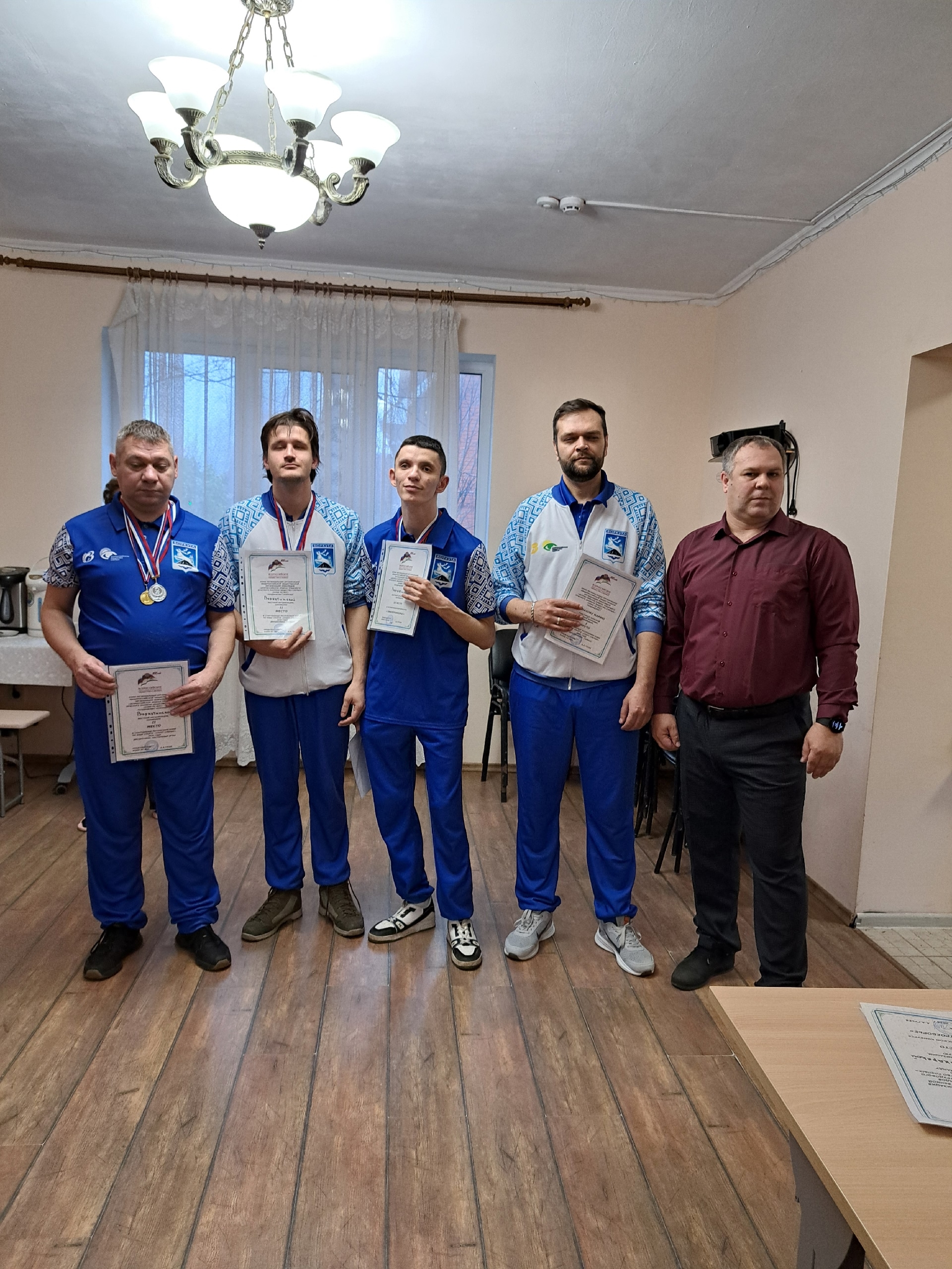 Участники спартакиады получили заслуженные награды